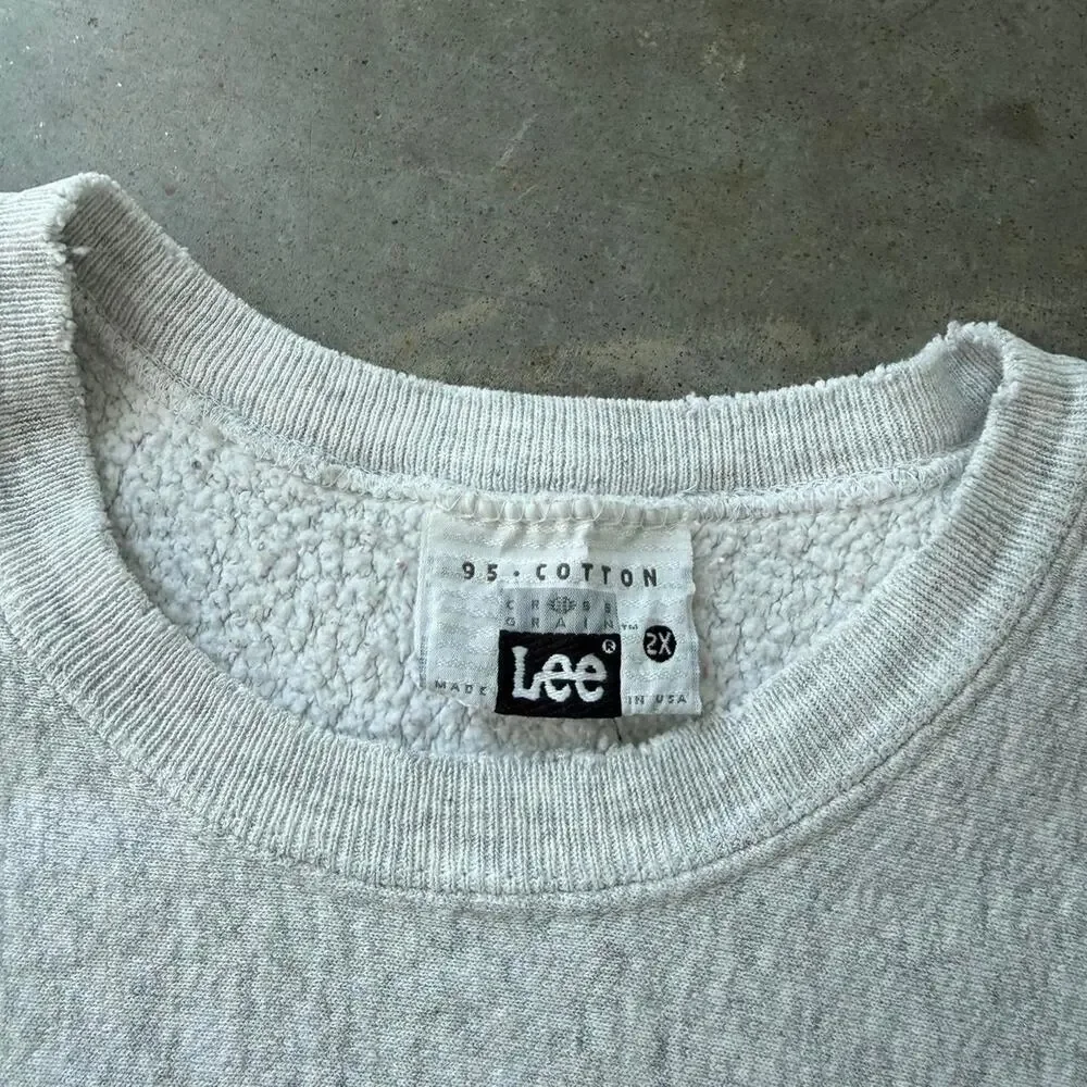 Vintage 90's Eurosport Reverse Weave Style Soccer Crewneck Sweatshirt Size 2XL - Picture 6 of 8